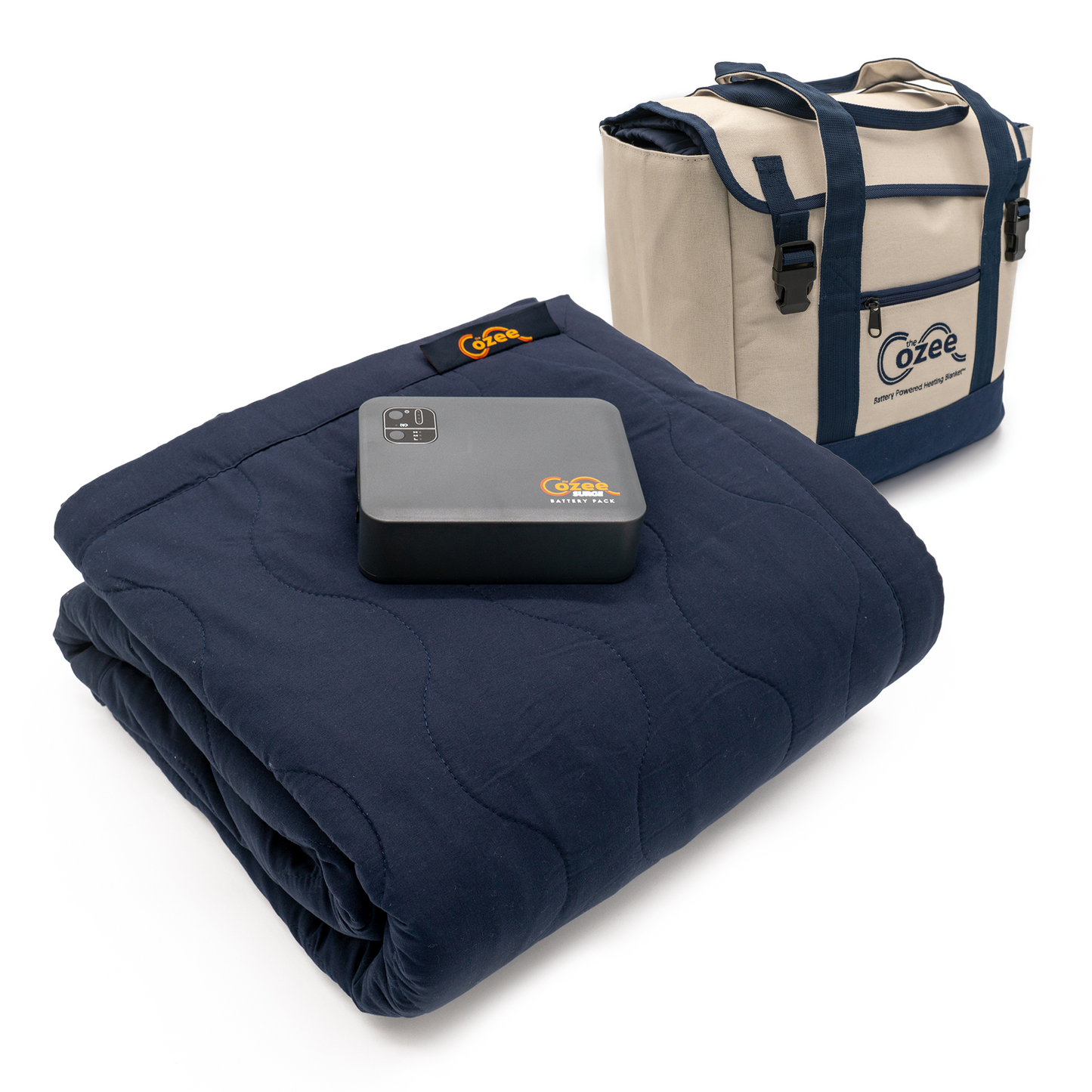The Cozee Battery Powered Heating Blanket™